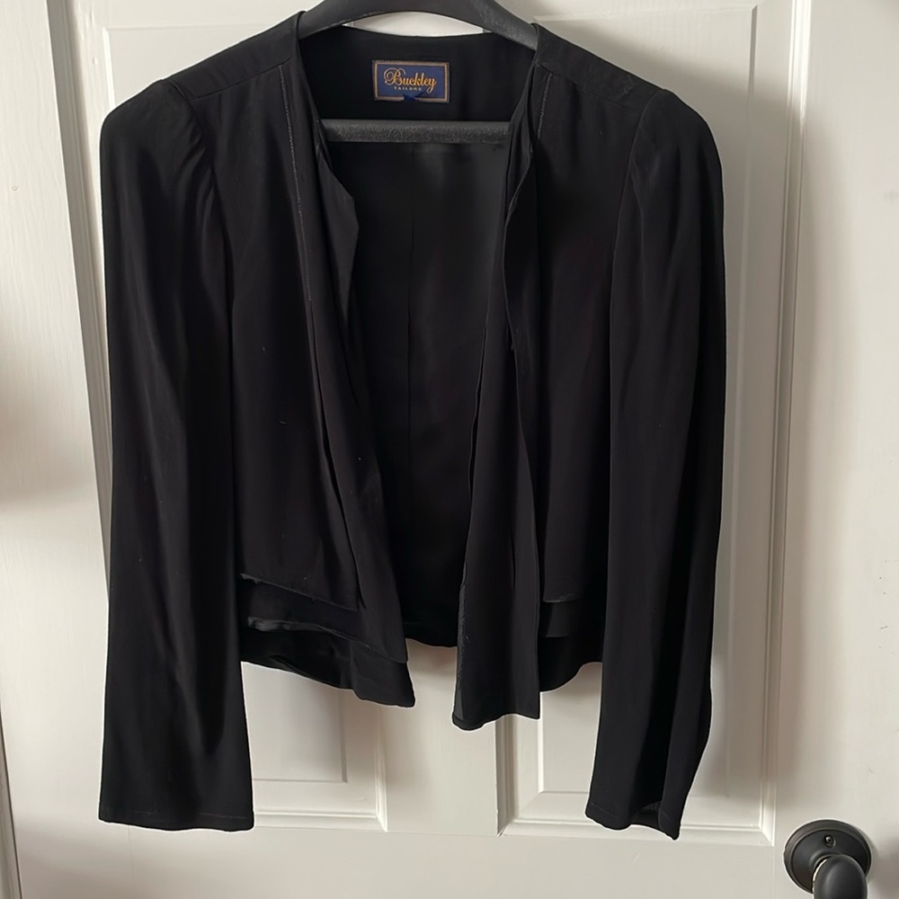 Stunning, sexy, vintage Madewell propped evening, tuxedo jacket, blazer 6 💋